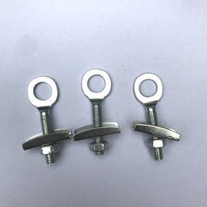 Tensor de cadena de bicicleta, tornillo de ajuste chapado en zinc de acero para bicicleta plegable de engranaje fijo, componente de transmisión - Product Image 2