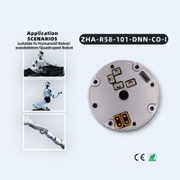 Motores Eléctricos de 48V, Módulo de Actuadores para Articulaciones de Robot con Codificador Rotatorio Dual OD 58mm, Robot Humanoide, Inteligencia Artificial Unitree