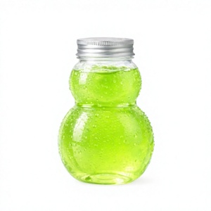 Bouteille de boisson en PET écologique de 500 ml en forme de gourde avec bouchon personnalisable, directement de l'usine du Vietnam, pour usage soda - Product Image 1