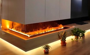 Gran oferta, <span class=keywords><strong>chimenea</strong></span> eléctrica de vapor de llama sin humo de <span class=keywords><strong>chimenea</strong></span> de niebla de agua 3D de <span class=keywords><strong>2</strong></span> <span class=keywords><strong>metros</strong></span> de longitud para Villa Hotel - Product Image 6