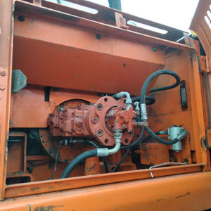 Doosan-Excavadora de orugas usada, 8ton, peso operativo, condición de segunda mano, motor central, caja de cambios, bomba de engranajes, cojinete, PLC - Product Image 6