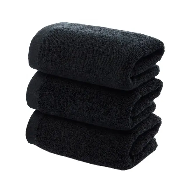 Profesional salón toallas de algodón a mano y gimnasio y pelo toallas