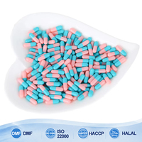 Capsules de gélatine vides bleues et roses à haute capacité de remplissage pour poudres, capsules de gélatine dures vides avec échantillon gratuit – Prix usine