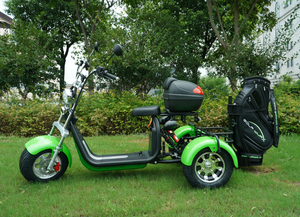 Novo Design 2026 <span class=keywords><strong>Golf</strong></span> CE Novo Modelo Citycoco <span class=keywords><strong>Scooter</strong></span> Elétrico de 3 Rodas Citycoco 2000w com Pneu Largo e Assento - Product Image 4