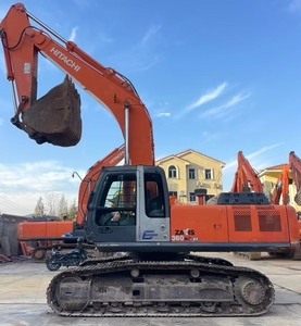 Excavadora Hitachi de alta calidad, máquina de construcción de ingeniería de baja hora de trabajo de segunda mano Hitachi ZX350 a la venta - Product Image 1
