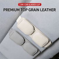 Clip magnétique pour lunettes de voiture 2026, idéal pour pare-soleil, rangement de lunettes de soleil et de billets de voiture
