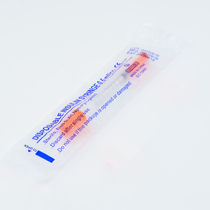 Jeringas de 30g, 1ml, 0.5ml, 0.3ml y 1ml con Agujas Desechables, <span class=keywords><strong>Jeringa</strong></span> de <span class=keywords><strong>Insulina</strong></span> Desechable de 8mm, Apta para Animales - Product Image 1