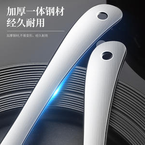 Cucharón para Sopa de Estilo Japonés Creativo, Acero Inoxidable 304, Acabado Arenado, Antideslizante, Resistente a Altas Temperaturas, Fácil de Limpiar, Utensilio de Cocina - Product Image 5