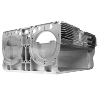 Componente de Montaje de Control Eléctrico para Piezas de Robot de Mecanizado, Carcasa de Disipación de Calor para el Controlador Servo de la Máquina Completa