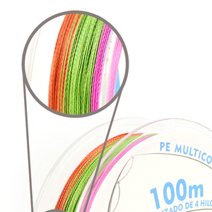 Popeye YM9111 4x Carbon Line V10-1, Hilo Trenzado de Carbono de 0.28mm, Flotante para Pesca en Ríos, Lagos y Arroyos - 100M - Product Image 5