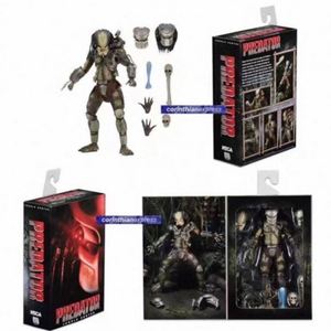 NECA 51548 Predator Action Figure P1 Jungle Hunter 2.0 Ultimate Deluxe Edition 7 pollici PVC Unisex MODELLO Giocattolo 1/12 US <span class=keywords><strong>PLUG</strong></span> CN;GUA - Product Image 4
