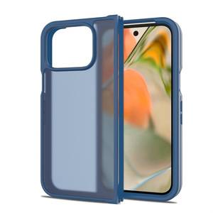Matte Bảo Vệ Chống Sốc Trong Suốt Cứng Cover Quay Lại Mềm TPU Bumper Trường Hợp Điện Thoại Cho Google Pixel 9 Pro Gấp - Product Image 3
