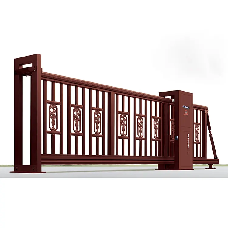 Простой Маленький Железный гриль для ворот дизайн для дома кованые железные красивые главные ворота гриль цветные украшения цвета краски