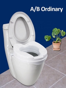 <span class=keywords><strong>Asiento</strong></span> <span class=keywords><strong>de</strong></span> <span class=keywords><strong>baño</strong></span> elevado portátil, con tapa, adecuado <span class=keywords><strong>para</strong></span> discapacitados, elevador <span class=keywords><strong>de</strong></span> inodoro con cubierta - Product Image 4