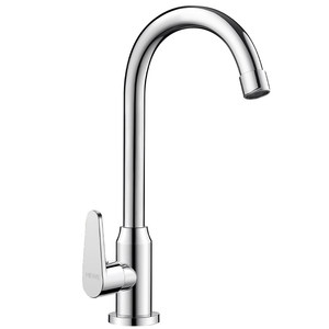 <span class=keywords><strong>Robinet</strong></span> en acier inoxydable 304 <span class=keywords><strong>pour</strong></span> <span class=keywords><strong>eau</strong></span> froide uniquement, <span class=keywords><strong>robinet</strong></span> à poignée unique, montage sur pont, balcon, bac à linge, évier de cuisine, salle de bain - Product Image 4