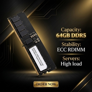 P69728-B21 แรมเซิร์ฟเวอร์ 64GB DDR5-6400 ECC Registered RDIMM 2Rx4 PC5-51200 288 พิน DIMM - Product Image 5