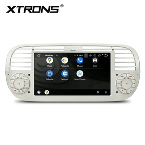 Xtrons 7 inch Octa Core xe Android 14 hệ thống định vị 8 + 256GB QLED IPS hiển thị được xây dựng trong DTS âm thanh kỹ thuật số DSP cho <span class=keywords><strong>Fiat</strong></span> <span class=keywords><strong>500</strong></span> - Product Image 5