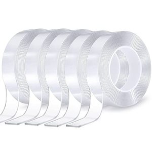 Nastro <span class=keywords><strong>Biadesivo</strong></span> Trasparente Nano Ultra Adesivo, Riutilizzabile e Impermeabile, per Cucina, Tappeti e Auto - Product Image 1