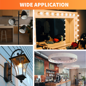 Chất lượng cao Dimmable mắt-chăm sóc <span class=keywords><strong>g16.5</strong></span> G50 550LM 4000K Filament LED bóng đèn E12 cơ sở AC không nhấp nháy hiệu quả năng lượng cao - Product Image 5