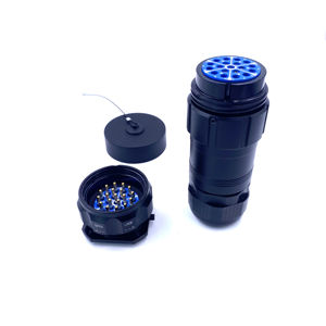 Connecteur Socapex FCONNR 19 broches IP67 Femelle 250V Conçu pour les connexions de type soudé Assurant une fiabilité à long terme - Product Image 4