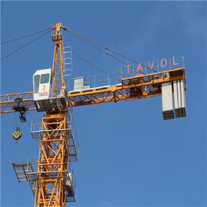 Construcción de <span class=keywords><strong>edificios</strong></span> 4ton 5ton 8ton 10ton Top Kits Grúa Torre Precio para el sitio de construcción - Product Image 1
