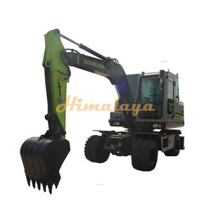 Mini-excavatrice sur roues hydraulique Zoomlion ZE75WG, LiuGong CLG907E, CAT 308, Sany SY75, Komatsu PC70, Doosan DX75 à vendre - Product Image 1