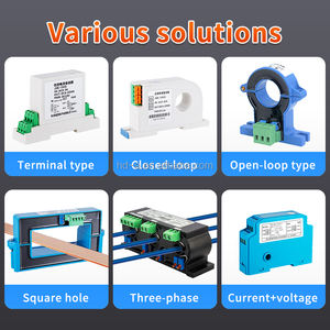 Transductor de Corriente CA de Efecto Hall, Salida 4-20mA, Transmisor de Corriente de Fuga CC, Sensor de Corriente CA de Bucle Abierto Analógico 0-10V para PLC - Product Image 5