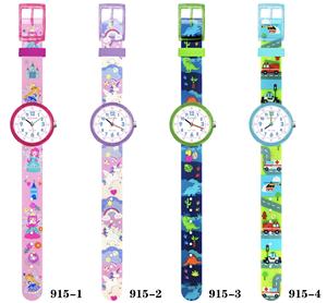 Jam Tangan Quartz Huanghong Kartun Fashion untuk Anak Perempuan, Dial 31mm, Case 10mm - Product Image 4