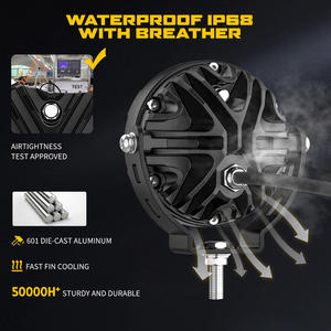 Feux antibrouillard LED pour moto de 3,5 pouces, faisceau spot TIR, rétroéclairage ambre, feux de conduite pour moto BMW GS Adventure - Product Image 5