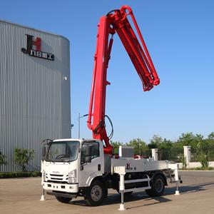 Camion pompe à béton à bras long de livraison de béton de la marque chinoise JIUHE, camion pompe à béton de 17 m - Product Image 6