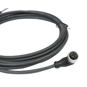 تجميعة كابلات مخصصة من نيوستيب، موصل M12 مقاوم للماء IP67، 4 أو 5 أو 6 أو 12 سن، مصنوع من البولي فينيل كلورايد والبولي يوريثين المقولب لكابلات استشعار PNP M12 - Product Image 3