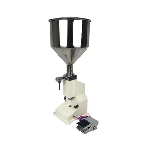 A02 Pneumatic Liquid Paste Filling Machine for Cream Shampoo Cosmetic