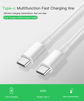 Alta calidad al por mayor Usb 40Gbps Cable 8K tipo C a tipo C Usb Cable de carga rápida Cables de datos para iPhones 15 pro Max