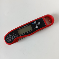 Termometer Dapur Digital Lipat 180 Derajat Putar, Tahan Debu, Layar LCD, Tahan Air IP67, Pembacaan Instan, Grosir
