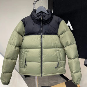 Nieuwe stijlen herenjassen, Europese en Amerikaanse lange gewatteerde jassen met opstaande kraag, warme donsjassen en wijde broodjassen - Product Image 6