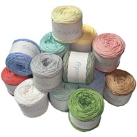 Fil de Coton Creux Peigné 3mm Teint Rond pour Tricot à la Main, Crochet Fait à la Main DIY de Corée, Corde de Coton, Vente en Gros Usine