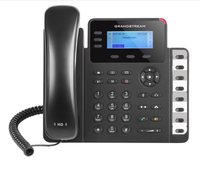 Teléfono IP Gigabit de Nivel Básico con Soporte POE GSM, Audio HD, 3 Líneas SIP, Grandstream GXP1630