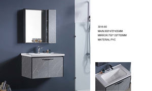 Mobilier moderne en aluminium pour salle de bain, bureau, maison, salle de bain, <span class=keywords><strong>sous</strong></span> le lavabo, miroir étanche pour salle d'arcade et villa - Product Image 3