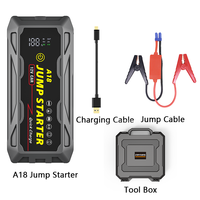 Démarreur de batterie de voiture 12V portable, booster de batterie de voiture, directement de l'usine