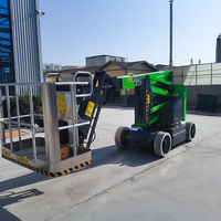 Nacelle élévatrice articulée électrique autopropulsée 12m 14m 16m 18m 20m 22m pour travaux en hauteur et utilisation en cour
