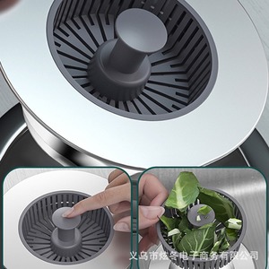 Filtro de acero inoxidable para desagüe de cocina, colador de verduras, tapón para fregadero, suministro para baño y sanitario - Product Image 3