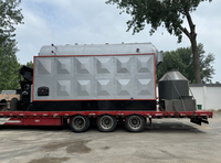 DZL Boiler Uap Horizontal Bertekanan Rendah Otomatis Penuh, Berbahan Bakar Batubara dan Biomassa untuk Penggunaan Industri