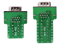 DB15 VGA3 + 6 VGA3 + 9 15Pin mâle femelle prise à Terminal adaptateur de carte de dérivation DB15 D-SUB connecteurs sans soudure