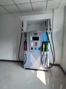SIDAER Drei-Pumpen-Tankstellenanlage Elektronischer Mobiler Benzin-Kraftstoffspender Edelstahl 220V/380V - Product Image 2