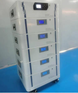 Batería de Almacenamiento de Energía Solar Fotovoltaica LED de 48 V/51,2 V, Sistema de Almacenamiento de Energía Doméstico Apilable de Alto Voltaje, Batería de Litio - Product Image 3