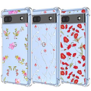 <span class=keywords><strong>Funda</strong></span> ultrafina con flores pintadas <span class=keywords><strong>para</strong></span> teléfono móvil, <span class=keywords><strong>funda</strong></span> de TPU con flores florales <span class=keywords><strong>para</strong></span> Google <span class=keywords><strong>Pixel</strong></span> <span class=keywords><strong>7</strong></span>, 6A, 6, <span class=keywords><strong>7</strong></span> Pro - Product Image 1