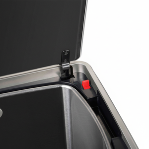 ถังขยะสแตนเลสขนาดใหญ่สามารถเหยียบขยะเชิงพาณิชย์สำหรับโรงพยาบาลได้ - Product Image 1