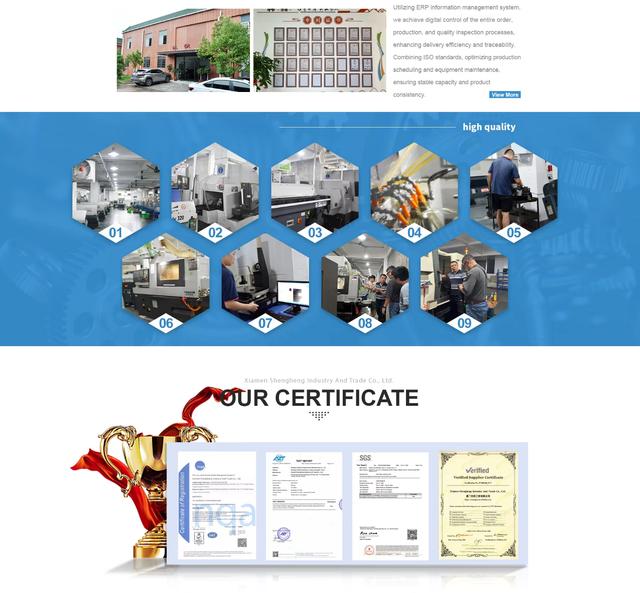ISO Certified Factory CNC Machining Service One-Stop Custom Precision Stainless Steel Metal Parts Industrial Equipment