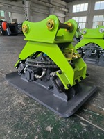 Compacteur vibrant de compacteur de plat hydraulique pour la mini excavatrice de 4-8 tonnes