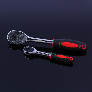 Ensemble de 61 pièces de clé à cliquet à douille, kit d'outils manuels de réparation pour voitures, motos et vélos - Product Image 5